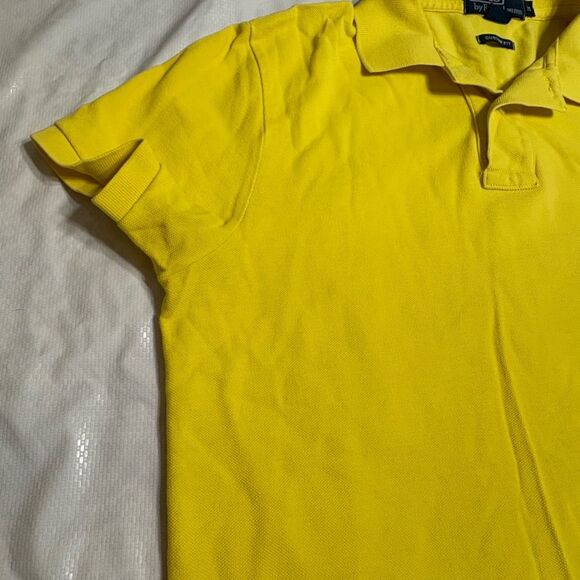 Polo Ralph Lauren Men's Bright Yellow Custom Fit Polo Shirt Size Medium - Picture 5 of 8
